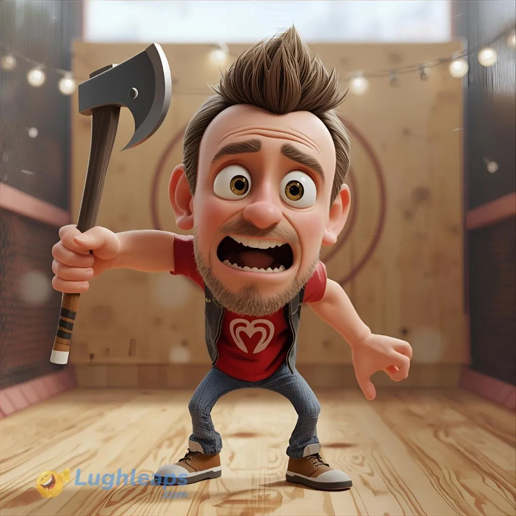 Axe Throwing Puns with a Sharp Twist