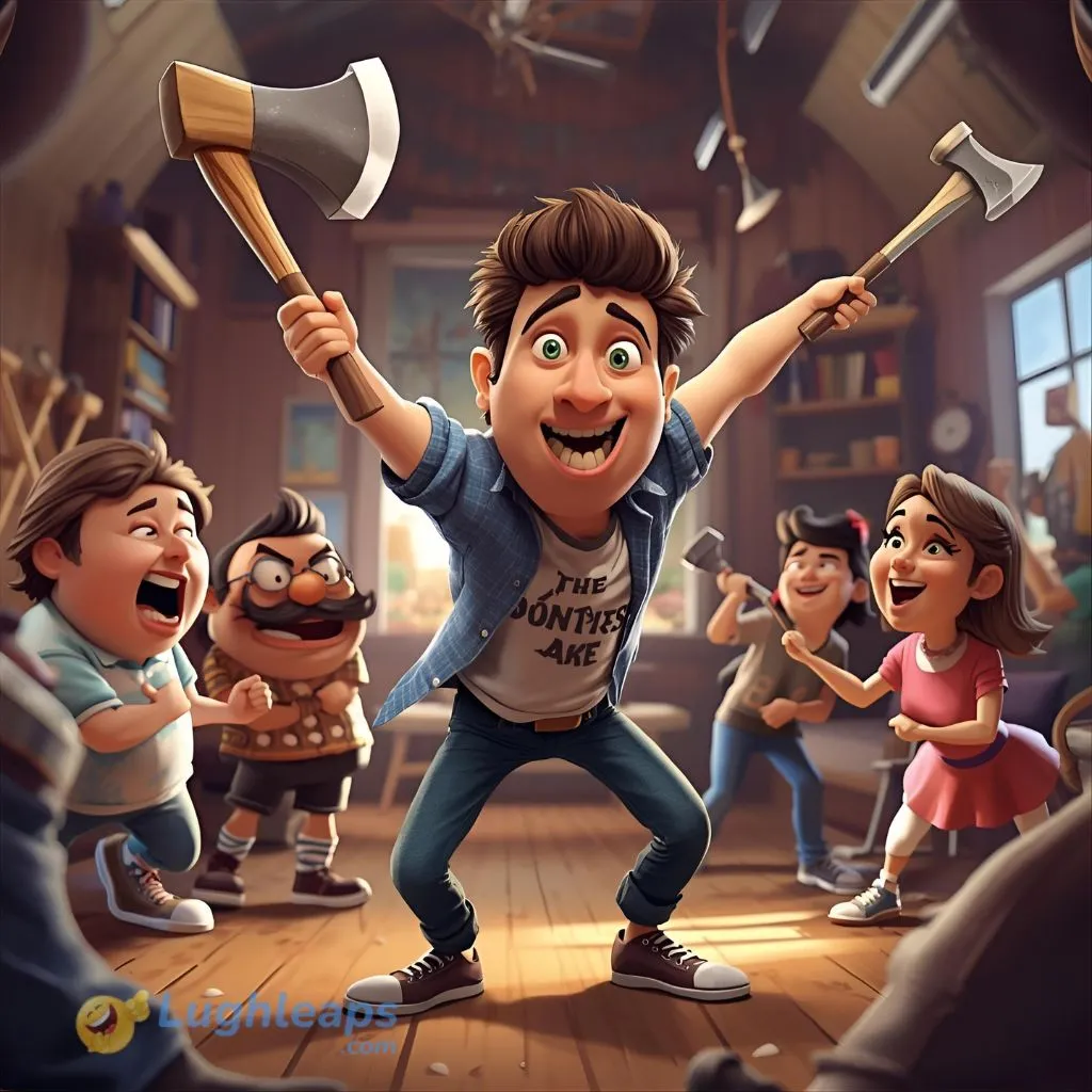 Axe Throwing Spoonerisms Fans Will Enjoy