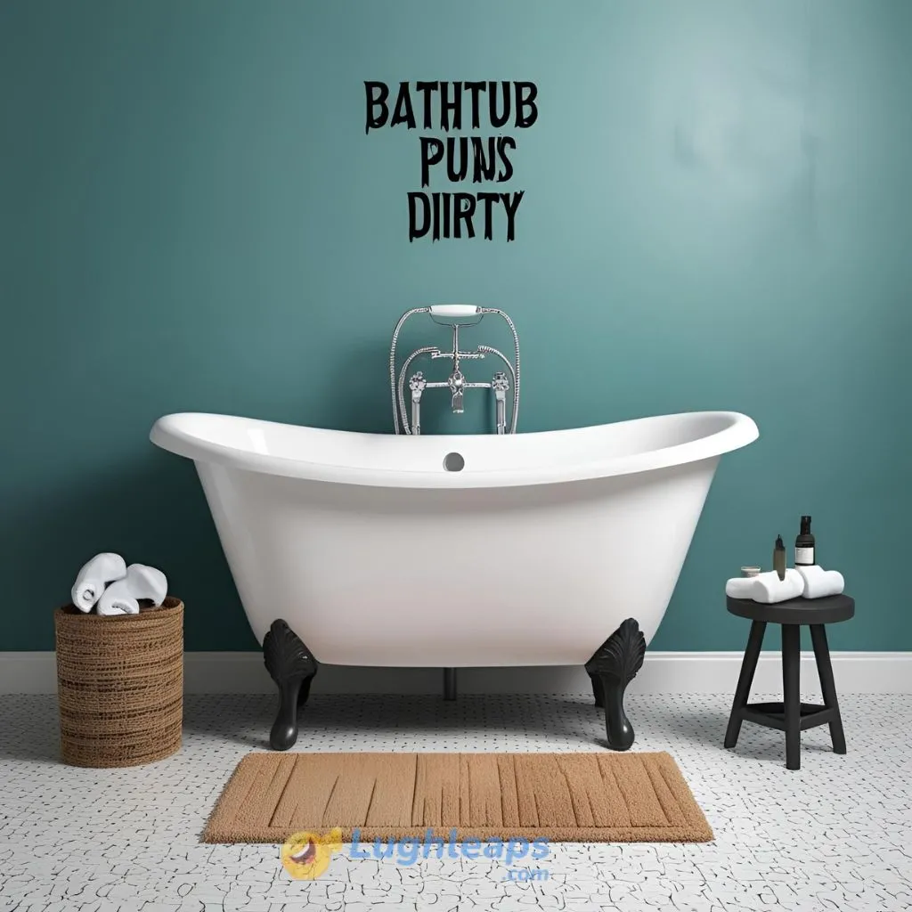 Bathtub Puns Dirty
