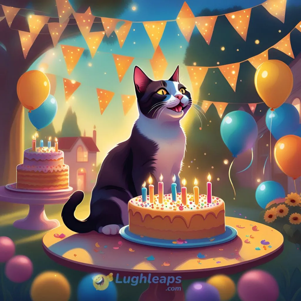 Cat Birthday Fun