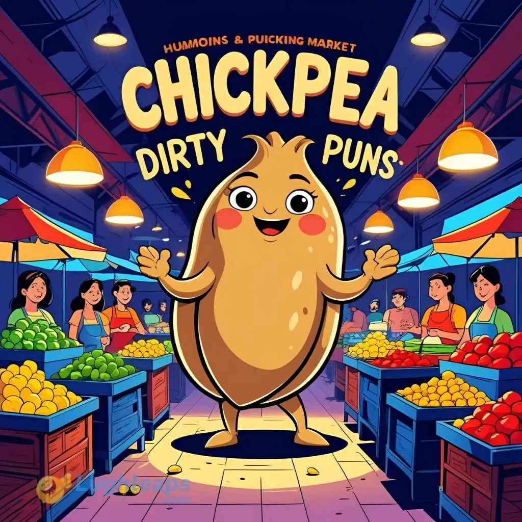 Chickpea Puns Dirty