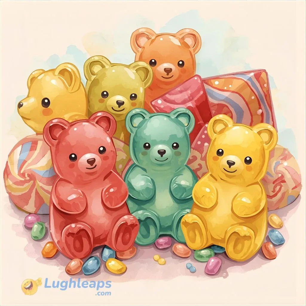 Cute Gummy Bear Puns
