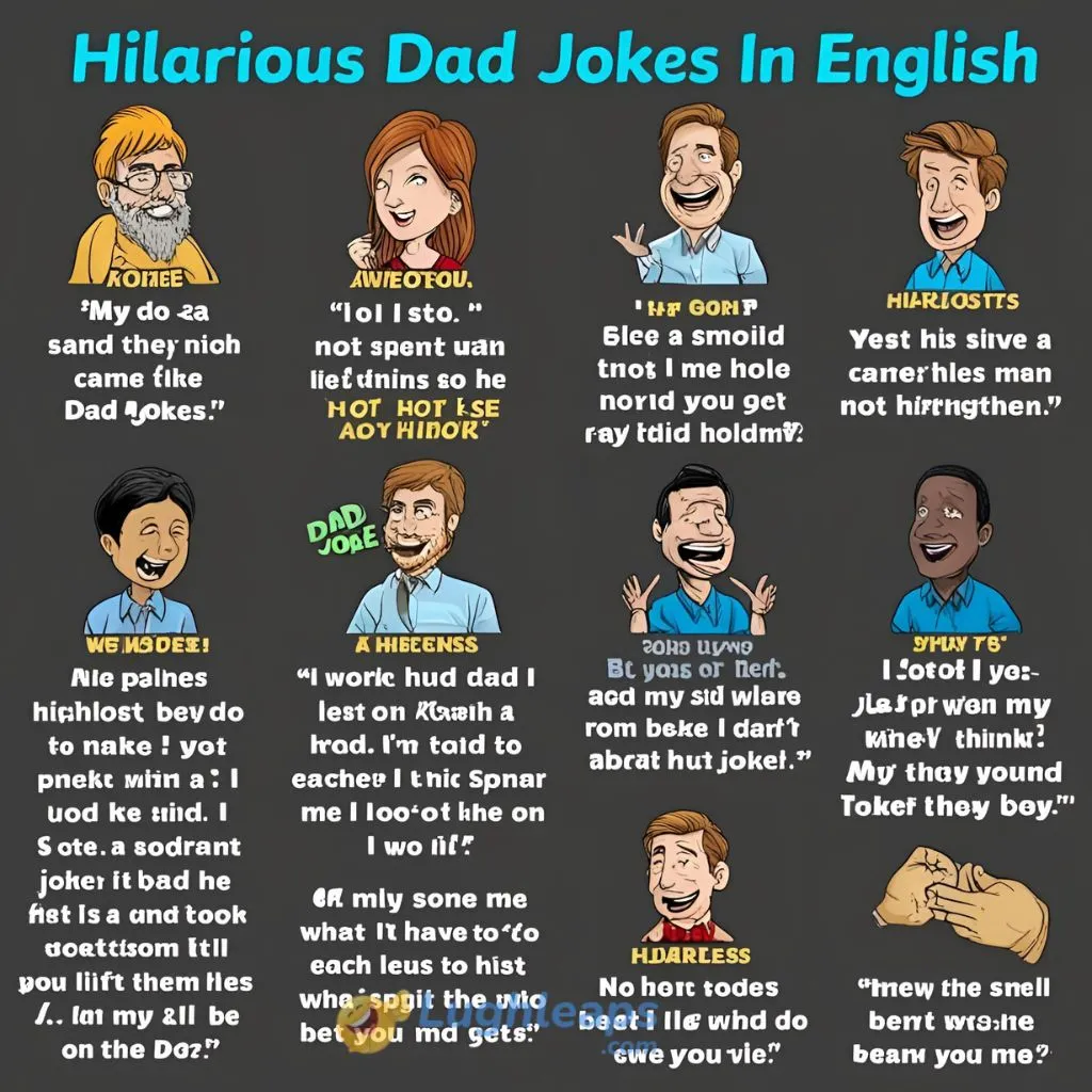 Hilarious Dad Jokes in English