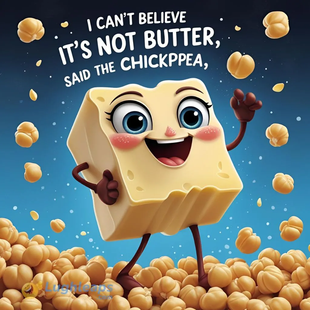 I Can’t Believe It’s Not Butter, Said the Chickpea