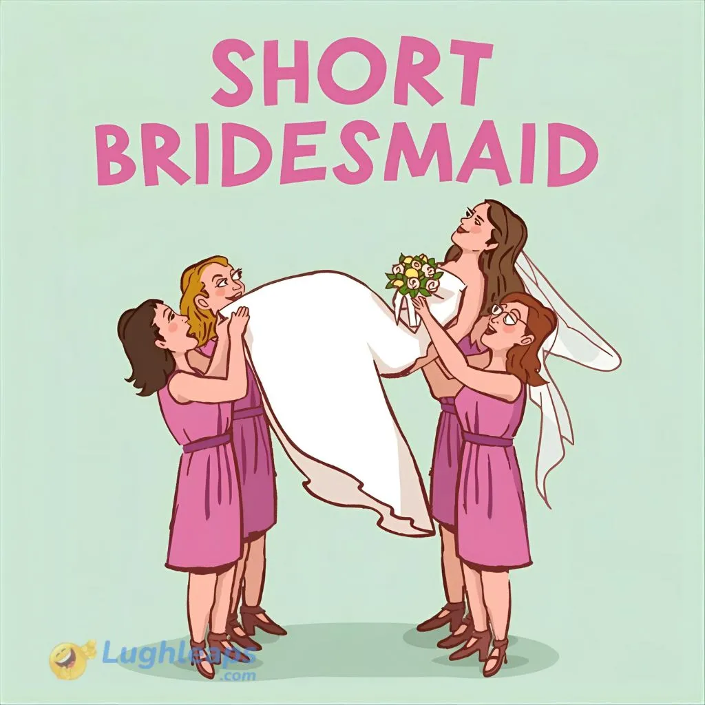Short Bridesmaid Puns