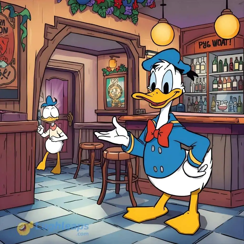 The Duck Who Waddled into a Bar