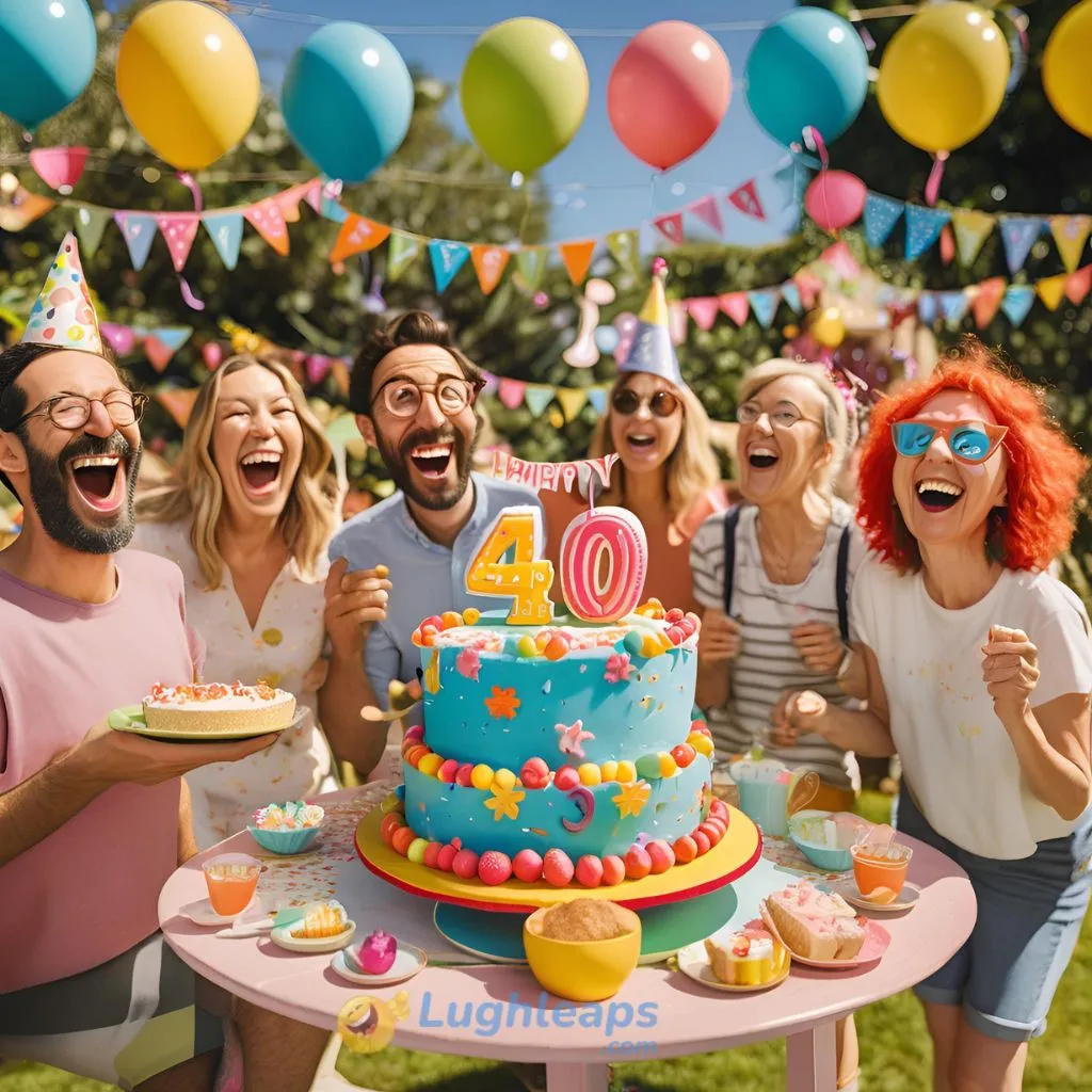 40th Birthday Puns Journey