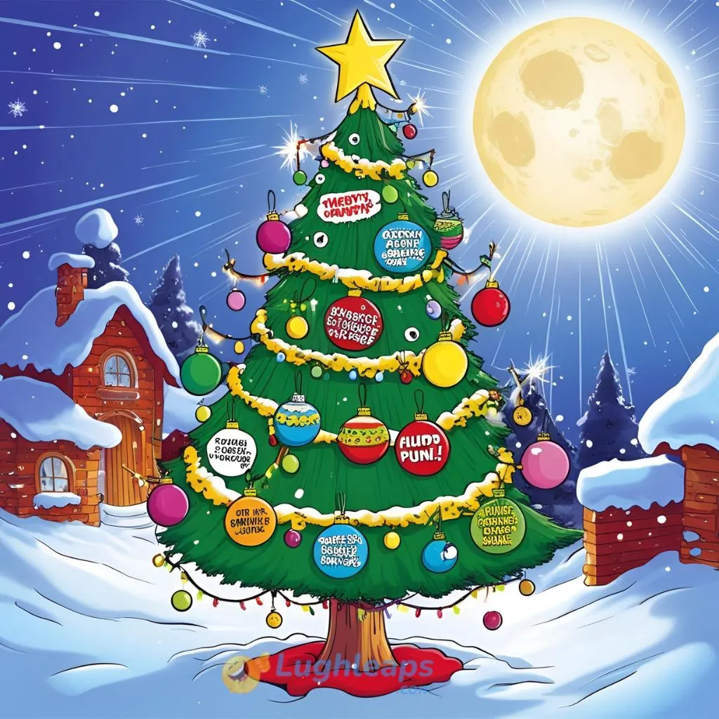 A Puntastic Christmas Tree