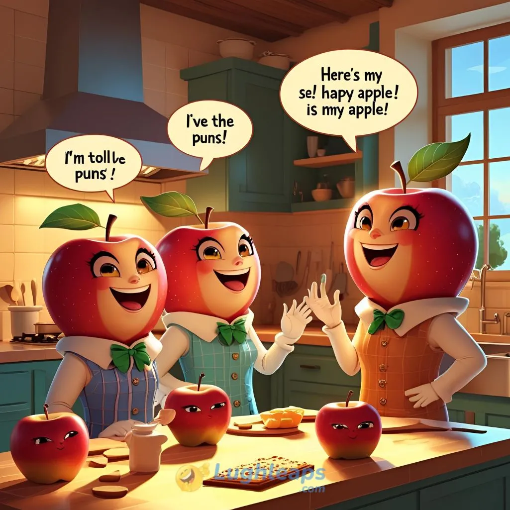  Apple Puns with a Twist