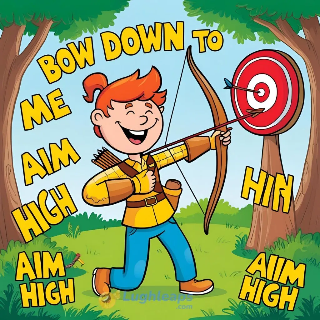 Archery Puns with Idioms