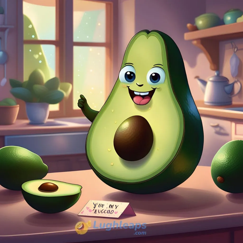 Avocado Puns for Valentine’s Cards