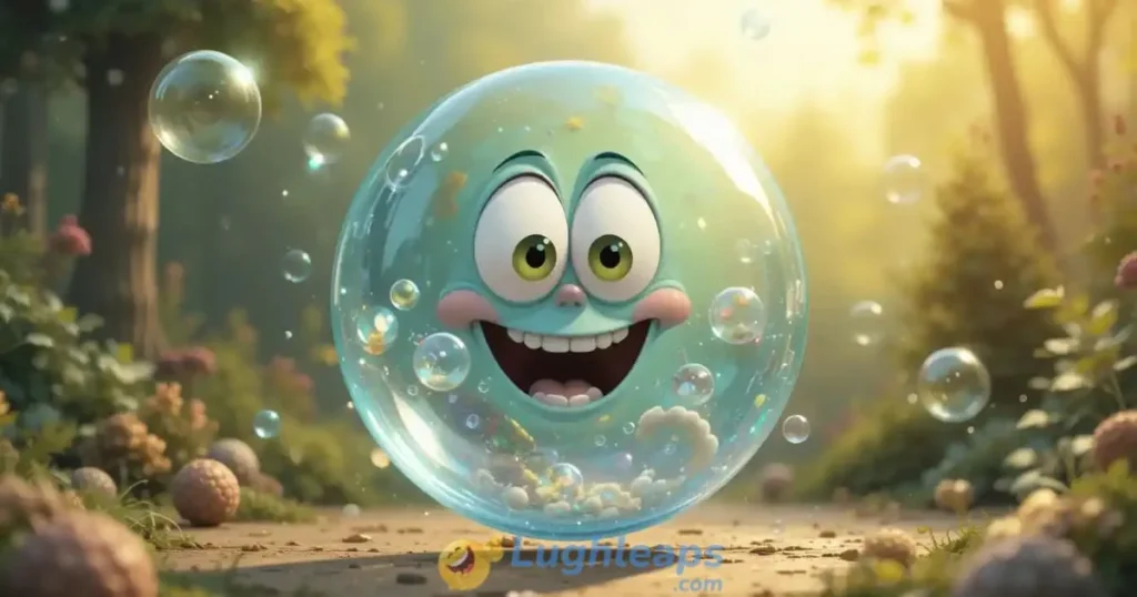 Catchy bubble jokes