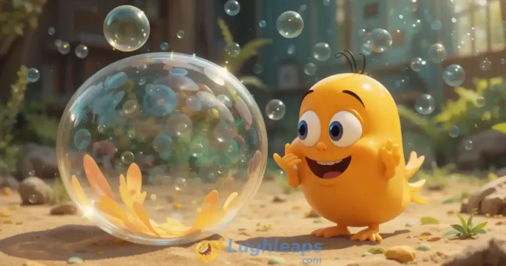 Clever bubble puns