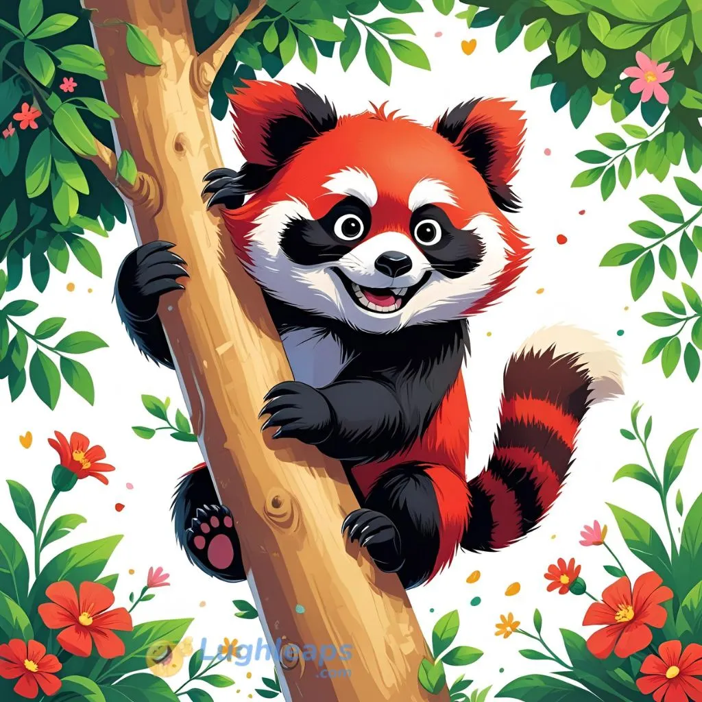 Red Panda Captions